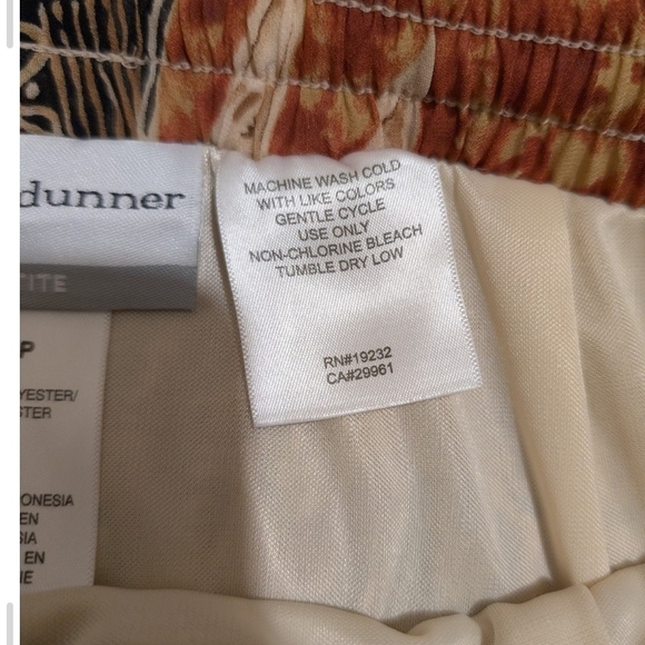 Pre-owned Alfred Dunner Multicolor Patchwork Skirt - Picture 8 of 8